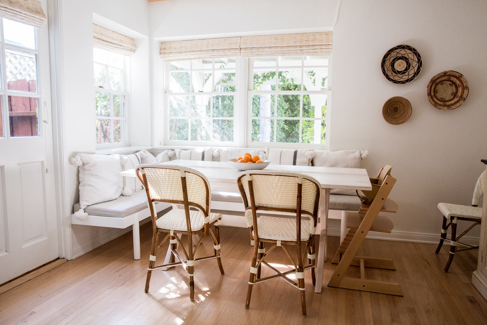 Bright airy interior with minimal furnishings and natural light, lifestyle photography